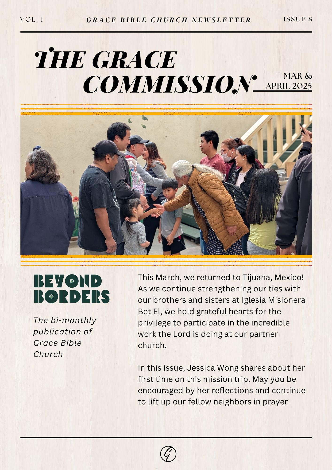 [V.1 NO.8] GBC Newsletter_Page 1